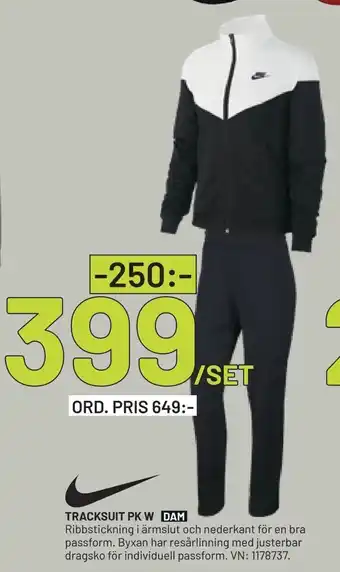 XXL Tracksuit pk w dam erbjuda