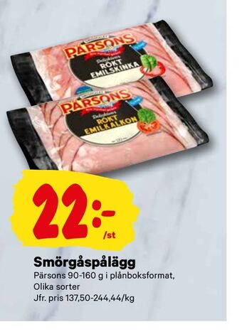 City Gross Smörgåspålägg erbjuda