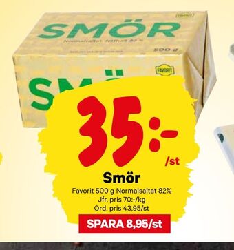 City Gross Smör erbjuda