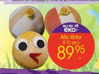 EKO Alla tårtor erbjuda