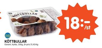 Tempo Köttbullar erbjuda