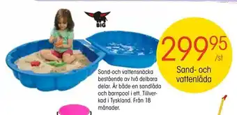 EKO Sand- och vattenlåda erbjuda