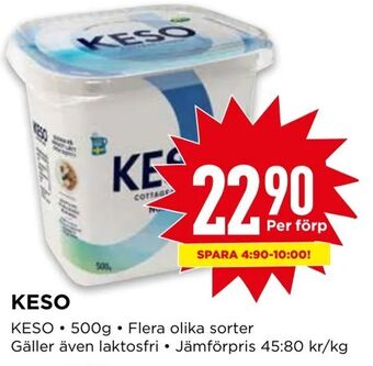 Willys Keso erbjuda