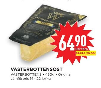 Willys Hemma Västerbottensost erbjuda