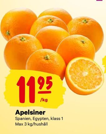 City Gross Apelsiner erbjuda