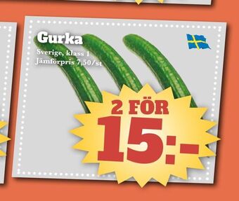 Bonum Matmarknad Gurka erbjuda