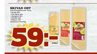 Bonum Matmarknad Skivad ost erbjuda