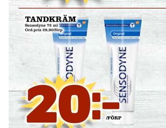 Din Mat Tandkräm erbjuda