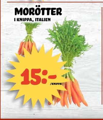 Nelins Morötter erbjuda