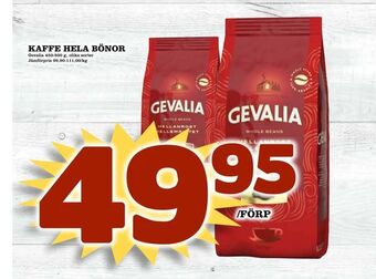 Prisma Mat Kaffe hela bönor erbjuda