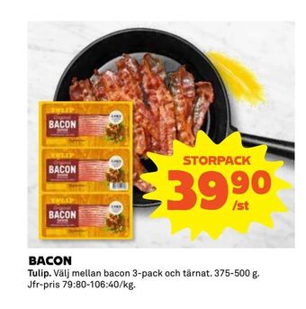 Coop Extra Bacon erbjuda
