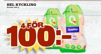 Prisma Mat Hel kyckling erbjuda