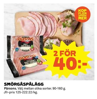 Coop Extra Smörgåspålägg erbjuda
