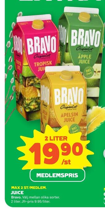 Coop Forum Juice erbjuda