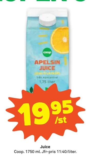 Coop Forum Juice erbjuda