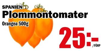 Matdax Plommontomater erbjuda