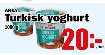 Matdax Turkisk yoghurt erbjuda