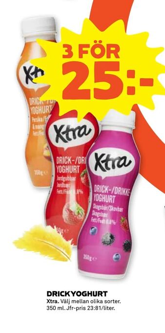 Stora Coop Drickyoghurt erbjuda