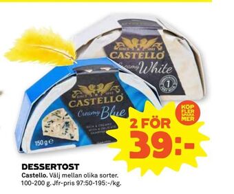 Stora Coop Dessertost erbjuda
