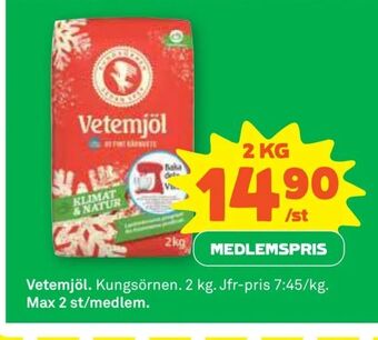 Stora Coop Vetemjöl erbjuda