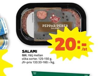 Stora Coop Salami erbjuda