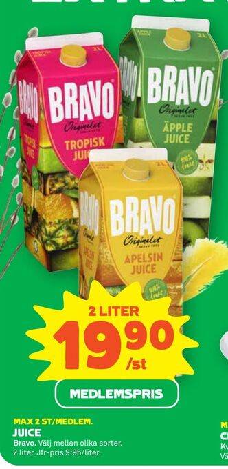 Stora Coop Juice erbjuda