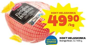 Coop Kokt helgskinka erbjuda