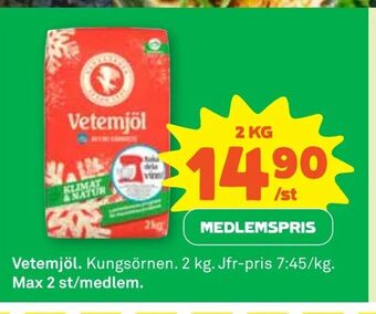 Vetemjöl