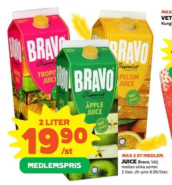 Coop Juice erbjuda
