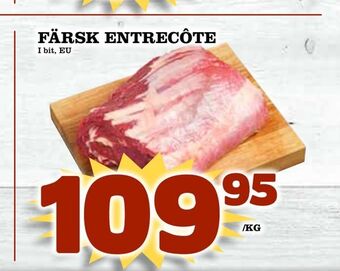 Matdax Färsk entrecôte erbjuda