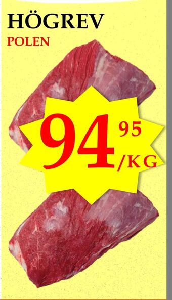 Matmixen Högrev erbjuda
