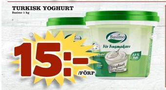 Matvärlden Tensta Turkisk yoghurt erbjuda