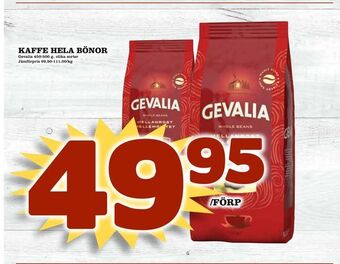 Matvärlden Tensta Kaffe hela bönor erbjuda