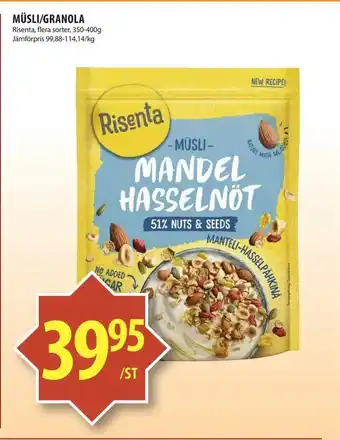 Matvärlden Tensta Müsli/granola erbjuda