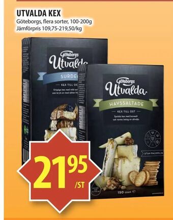 Matvärlden Tensta Utvalda kex erbjuda