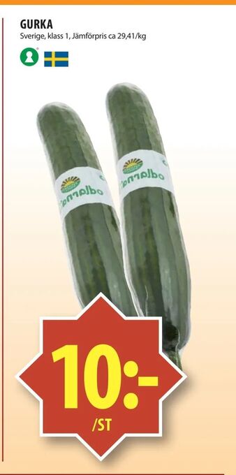 Matvärlden Tensta Gurka erbjuda
