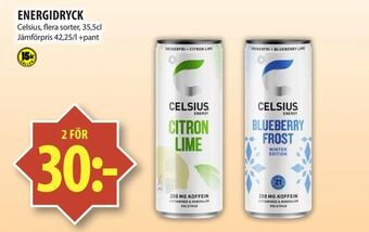 Matvärlden Tensta Energidryck erbjuda