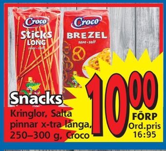 Supergrossen Snacks erbjuda