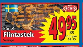 Supergrossen Flintastek erbjuda