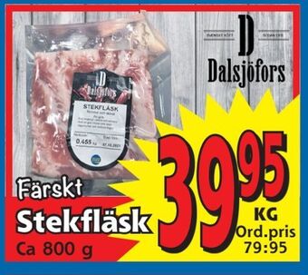 Supergrossen Stekfläsk erbjuda