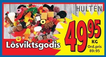 Supergrossen Lösviktsgodis erbjuda