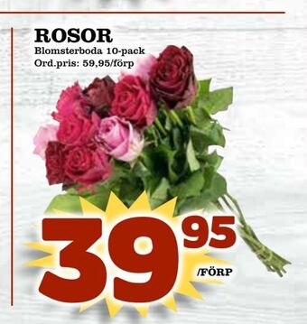 Supergrossen Rosor erbjuda