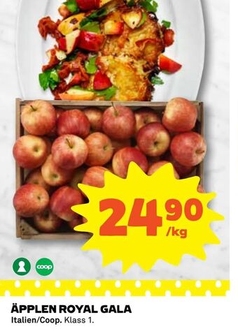 Coop Äpplen royal gala erbjuda