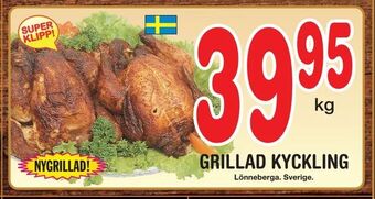 Nya Pulsen Grillad kyckling erbjuda