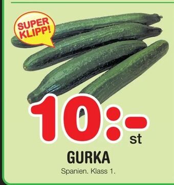 Nya Pulsen Gurka erbjuda