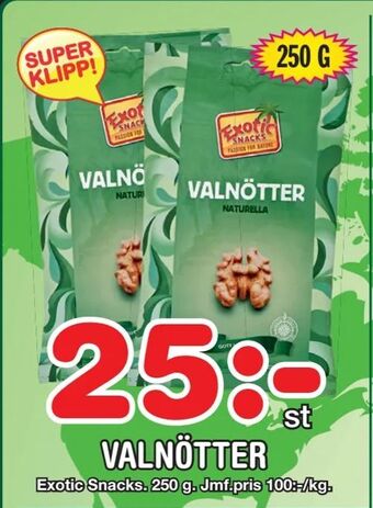 Nya Pulsen Valnötter erbjuda