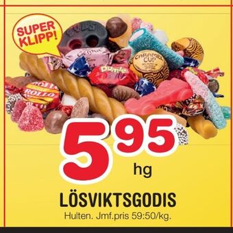 Nya Pulsen Lösviktsgodis erbjuda