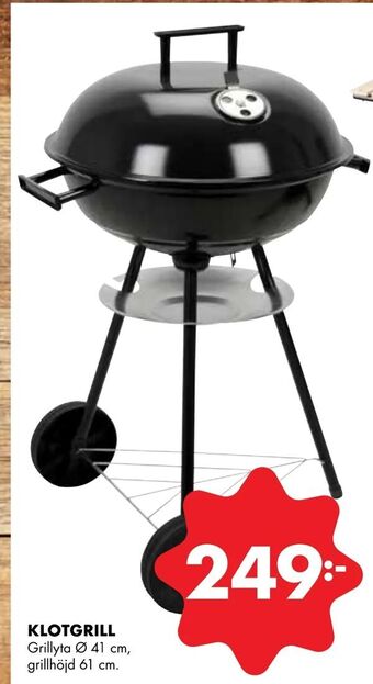 ÖoB Klotgrill erbjuda