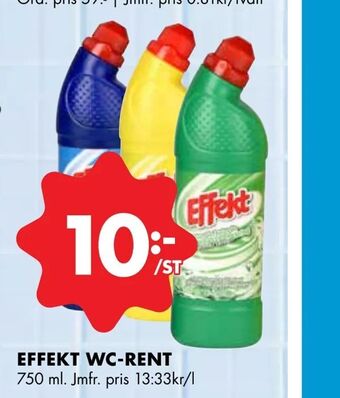 ÖoB Effekt wc-rent erbjuda