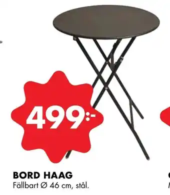 ÖoB Bord haag erbjuda